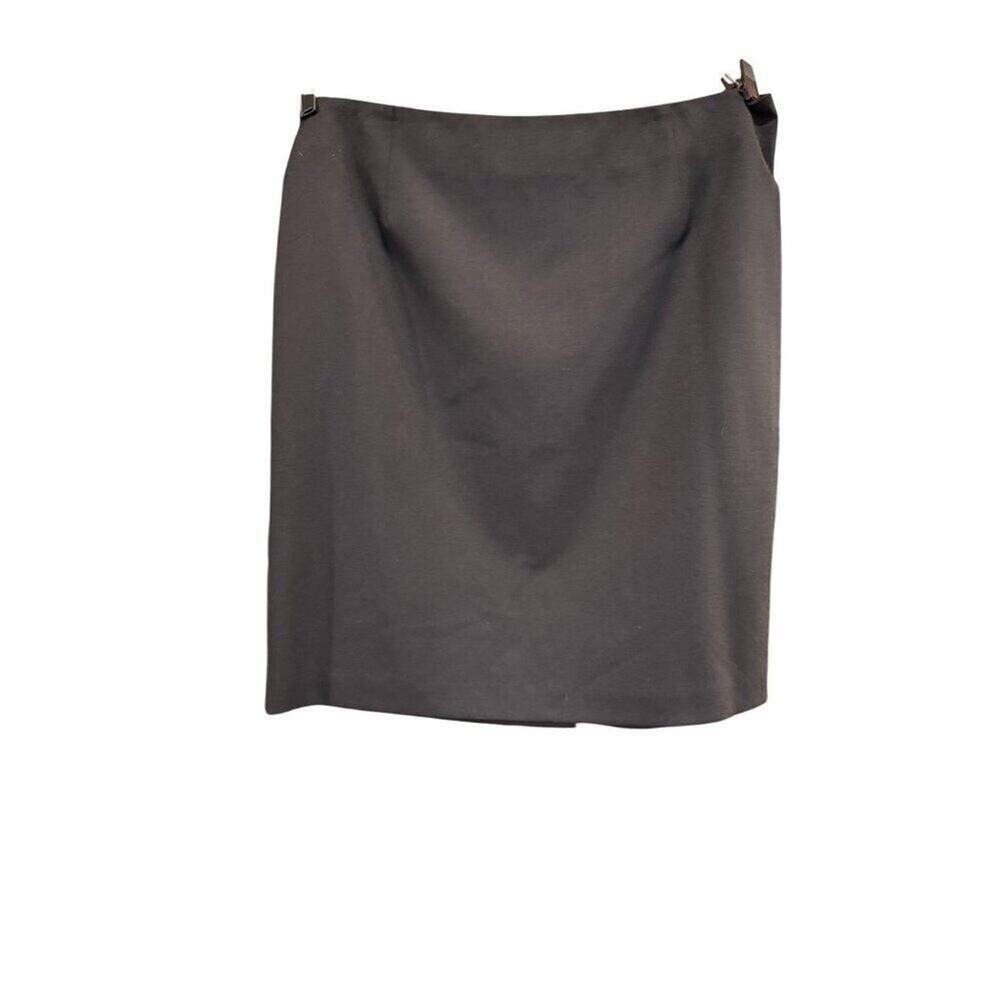Pendleton Black Virgin Wool Pencil Skirt Women's Size 16
